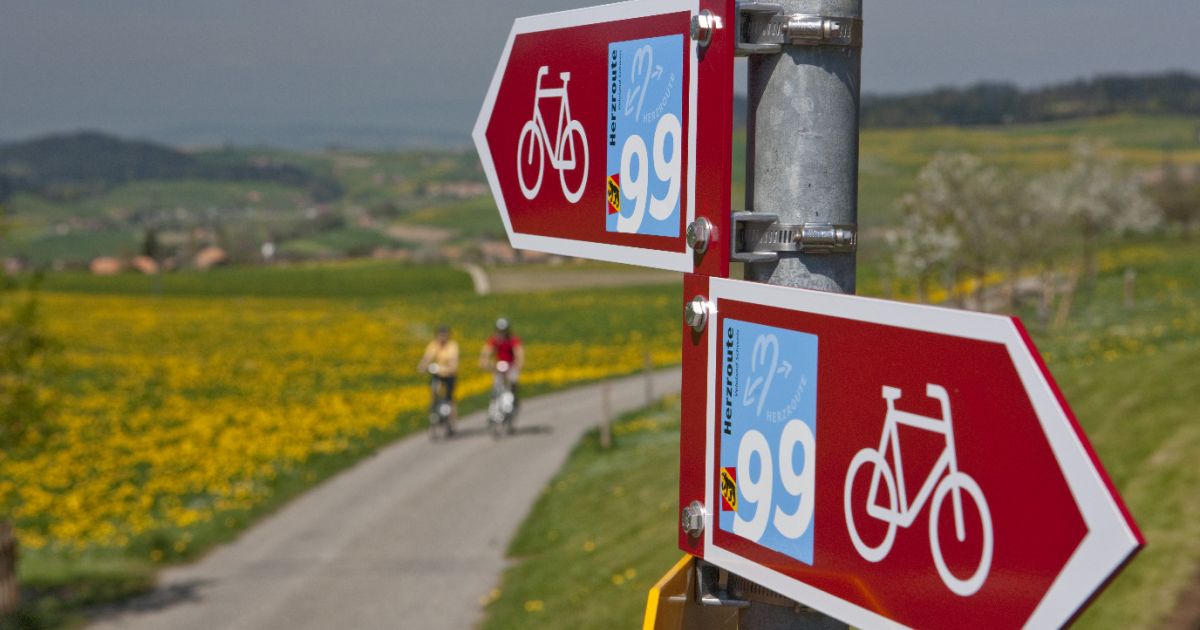 Herzroute : notre halte idéale à Romont pour cyclistes et e-bikers